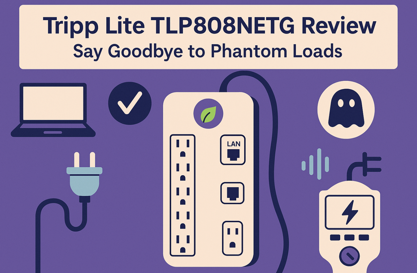 Tripp Lite TLP808NETG Review - Say Goodbye to Phantom Loads
