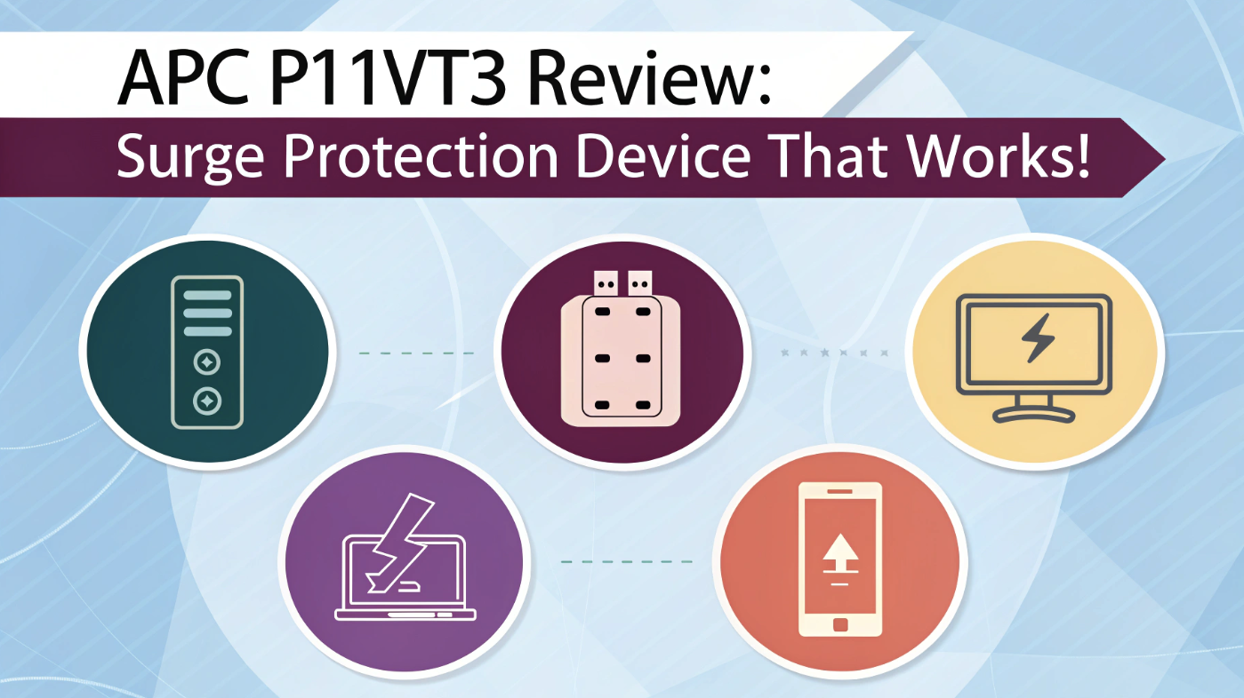 APC P11VT3 Review - Surge Protection Device That Works