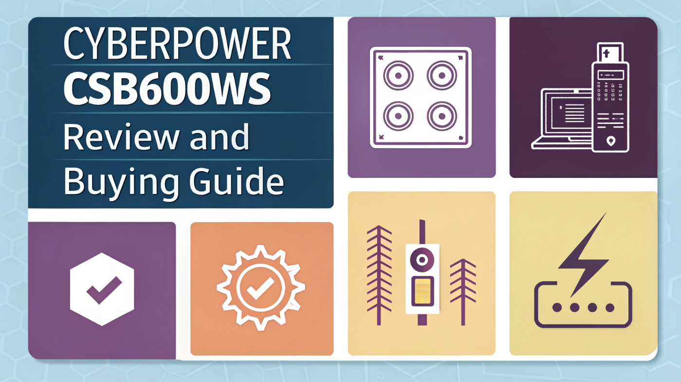 CyberPower CSB600WS Review and Buying Guide