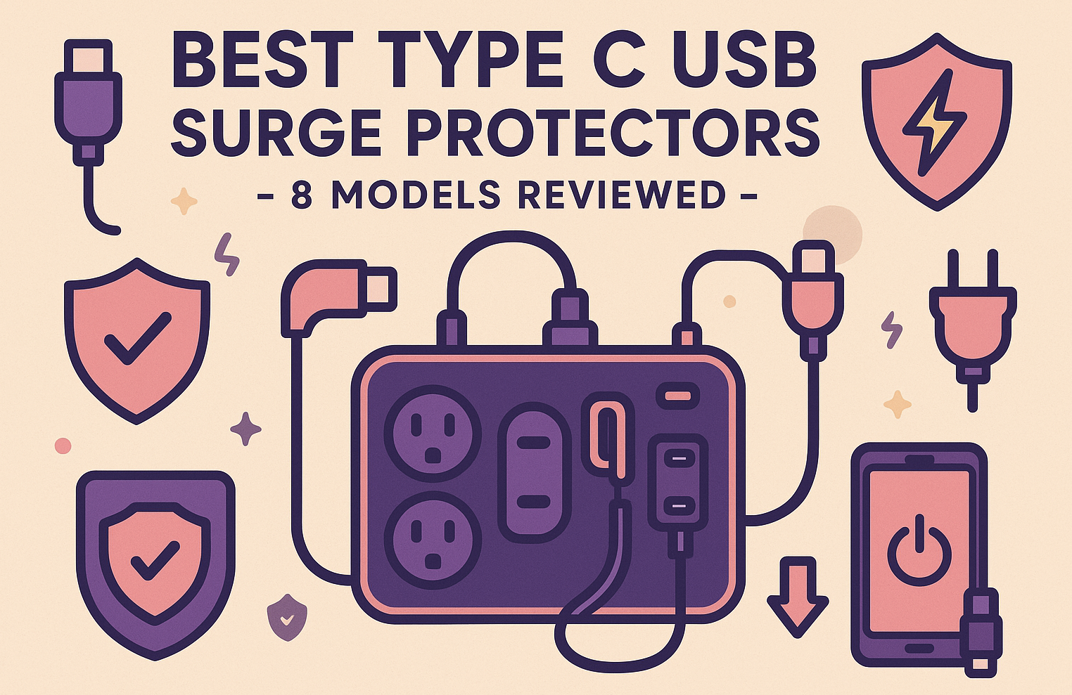 Best Type C USB Surge Protectors - 8 Models Reviewed