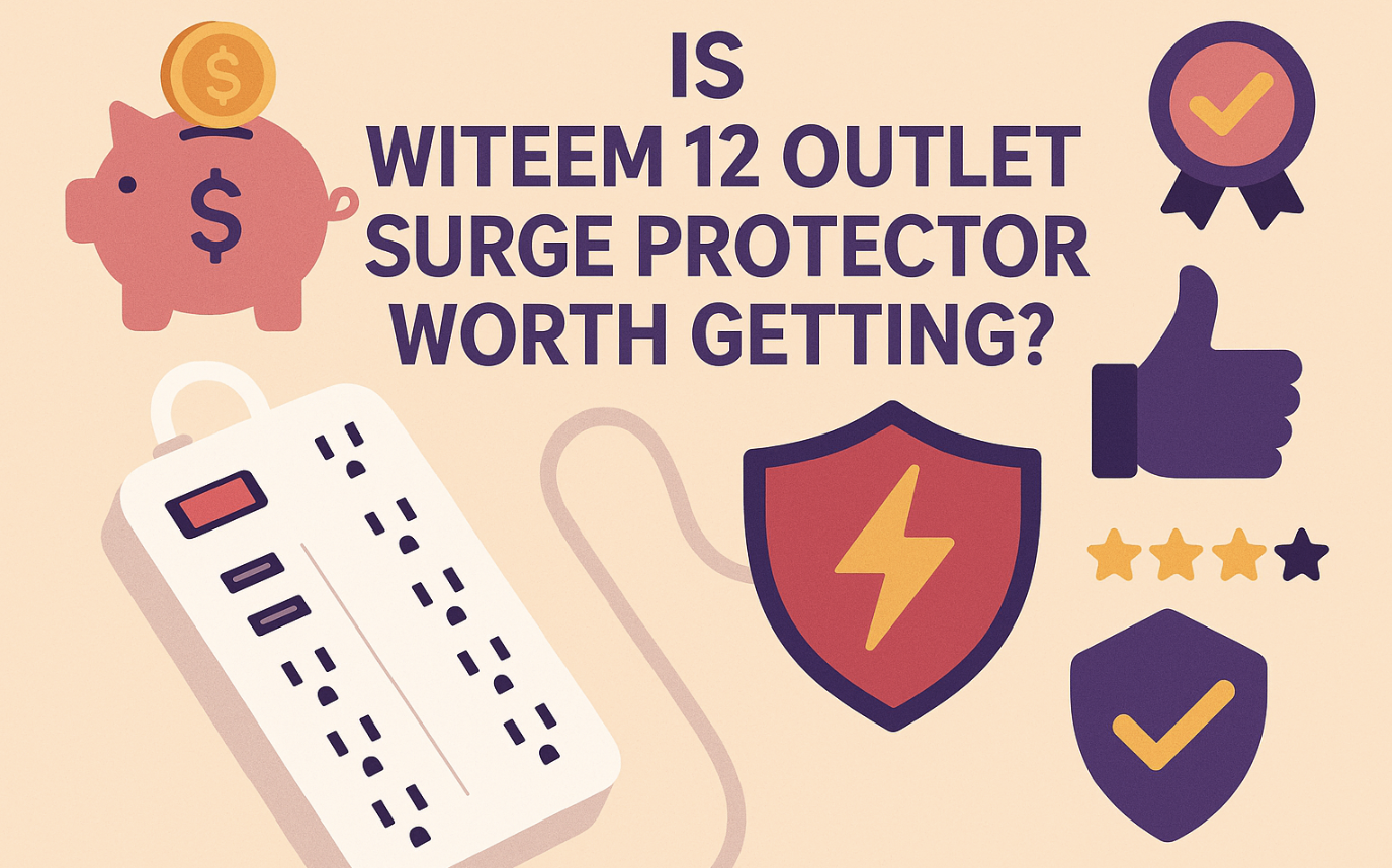 Is Witeem 12 Outlet Surge Protector Worth Getting