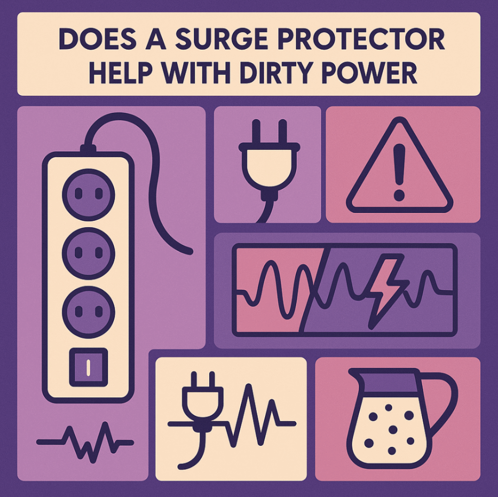 Does a Surge Protector Help with Dirty Power