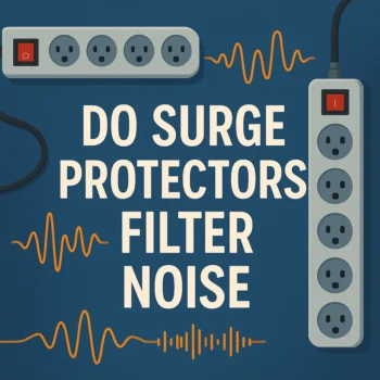 Do Surge Protectors Filter Noise