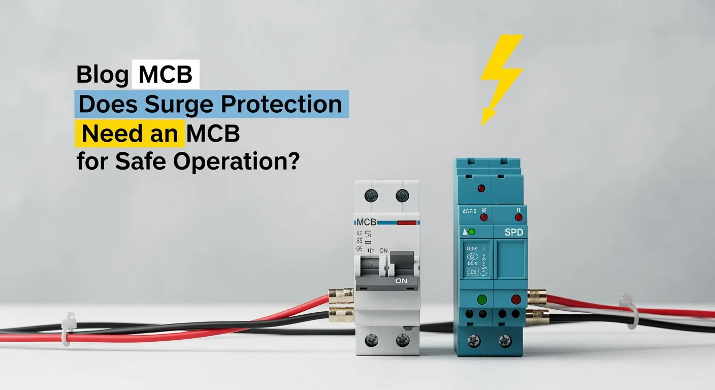 Does Surge Protection Need an MCB for Safe Operation