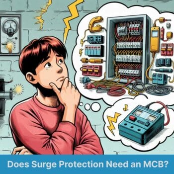 does surge protection need an mcb