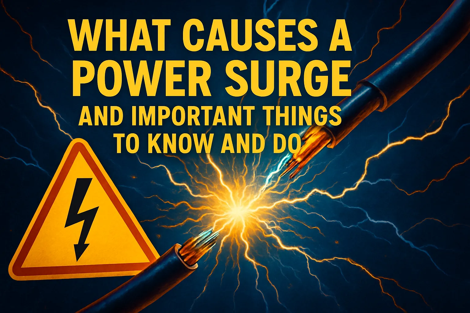 What Causes a Power Surge and Important Things to Know and Do