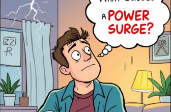what causes a power surge