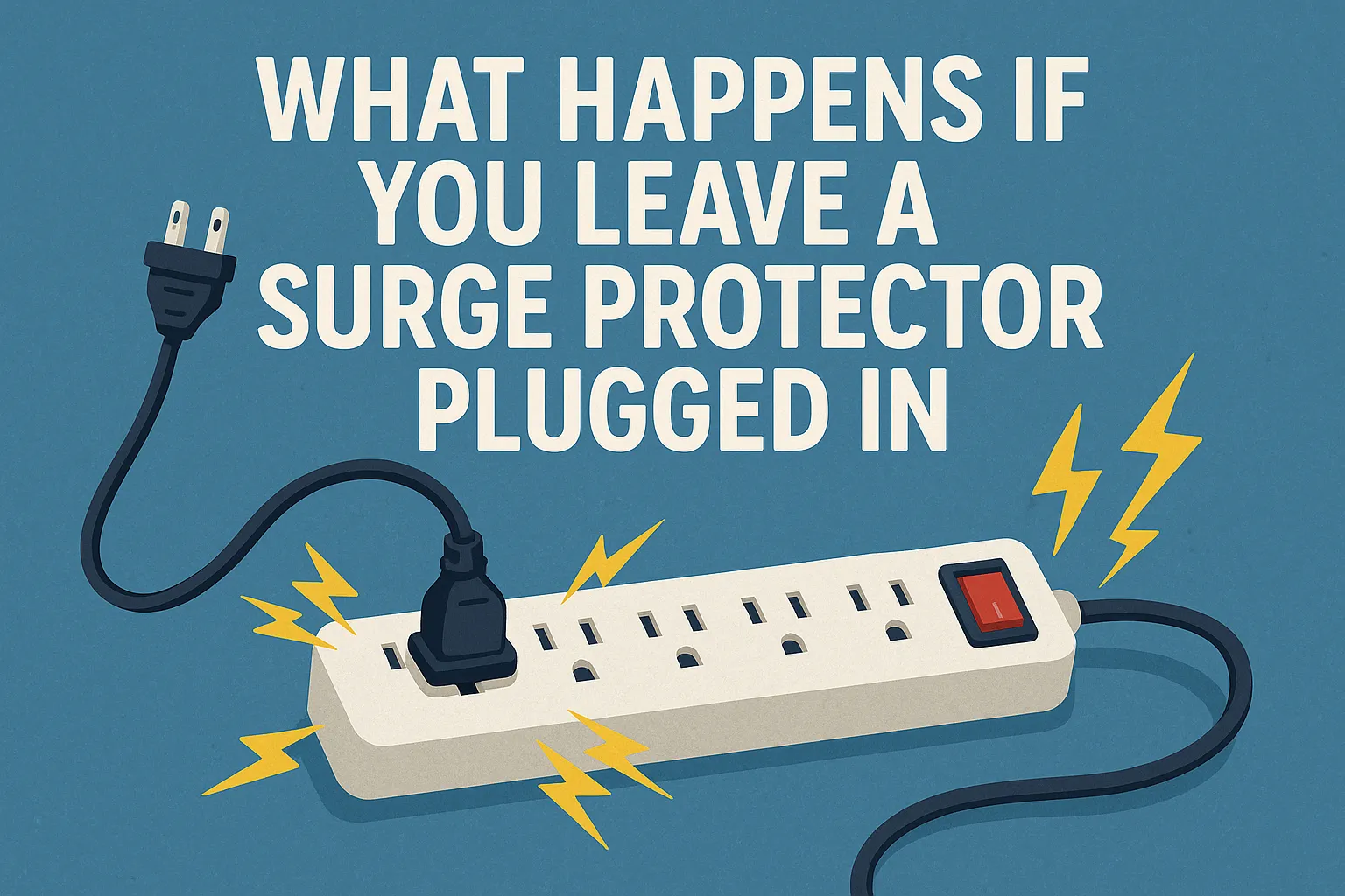 What Happens If You Leave a Surge Protector Plugged In