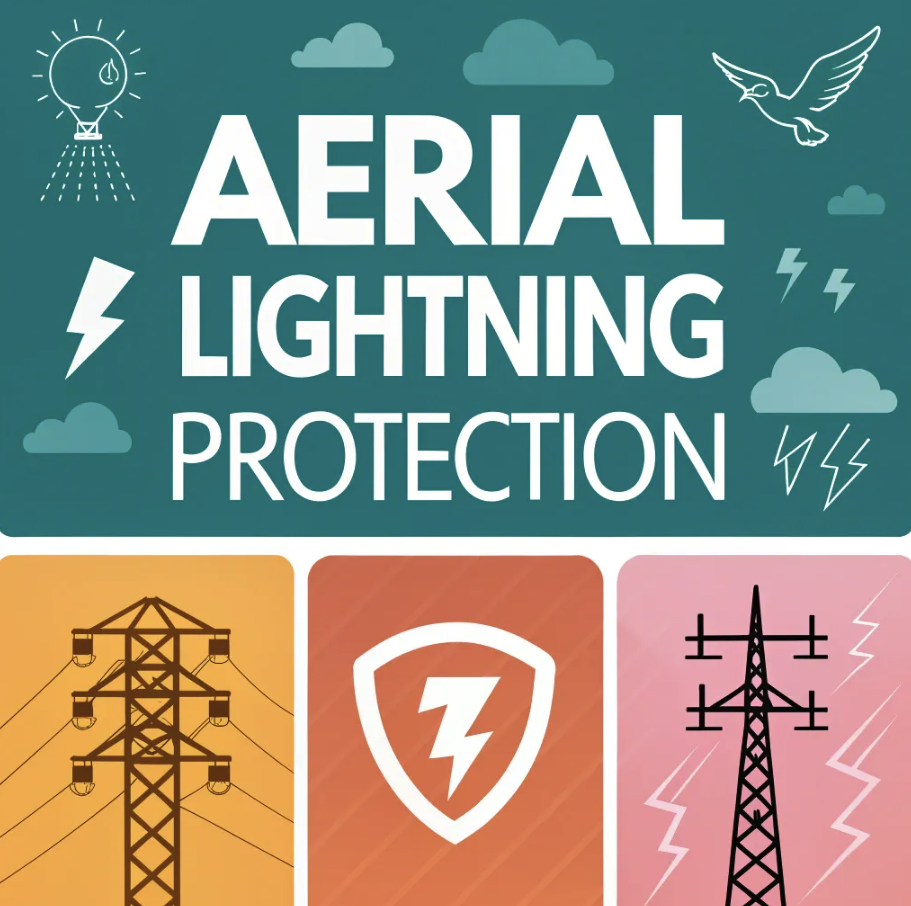 aerial lightning protection