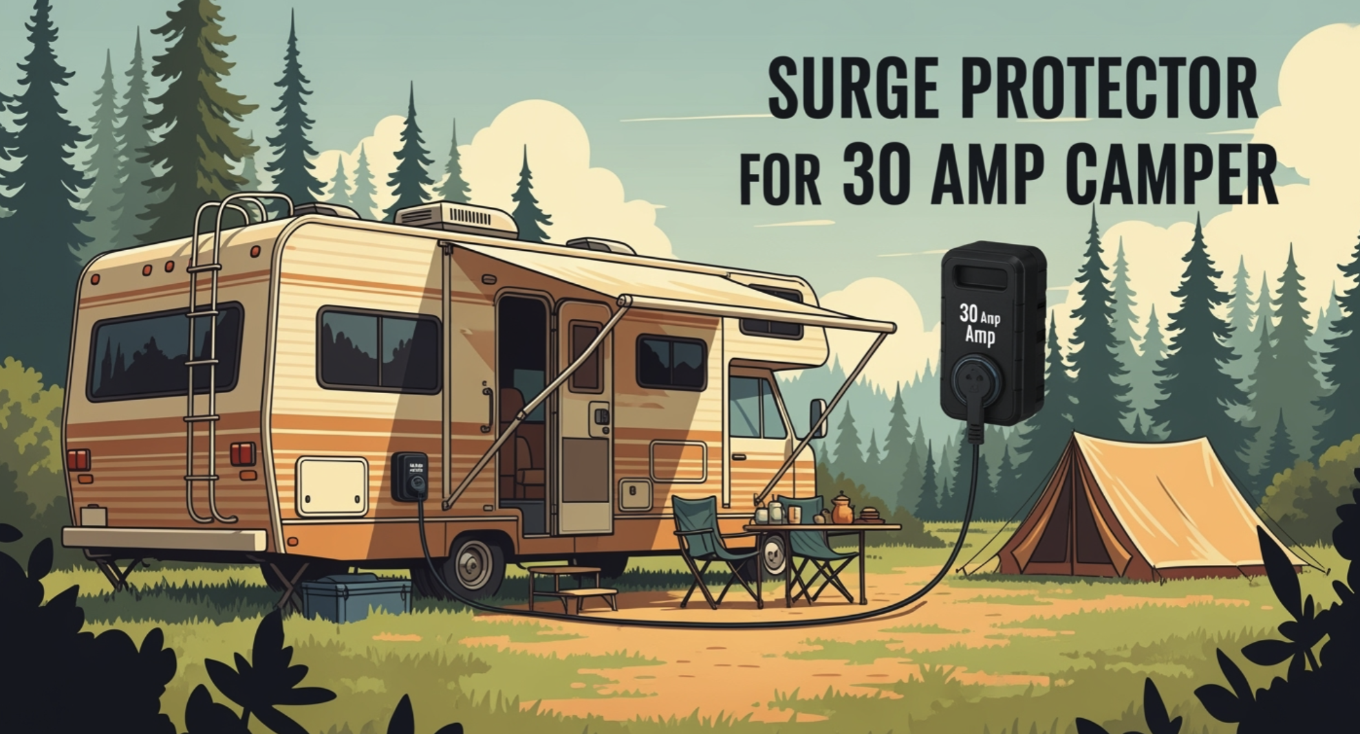 30 Amp Surge Protector for Your Campers