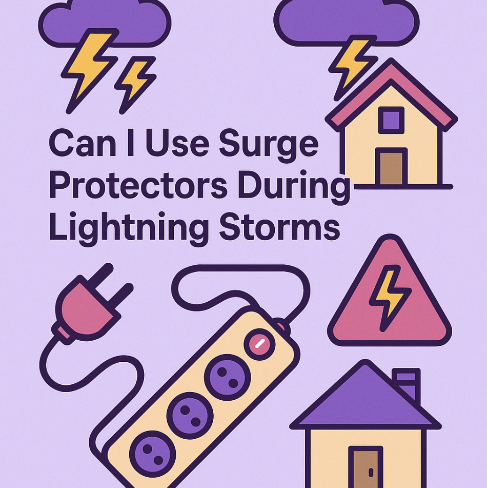 Never Use Surge Protectors During Lightning Storms