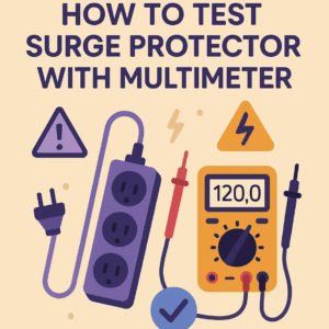 How to Screen Your Surge Protector for Obvious Faults with a Multimeter