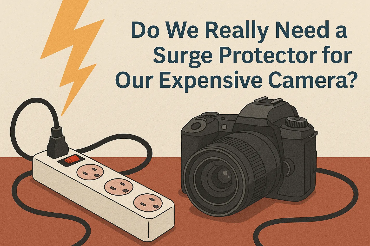 Do We Really Need a Surge Protector for Our Expensive Camera