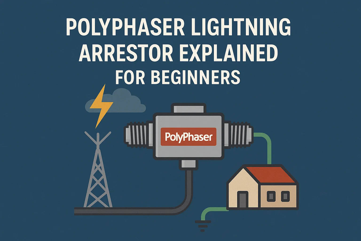 PolyPhaser Lightning Arrestor Explained for Beginners
