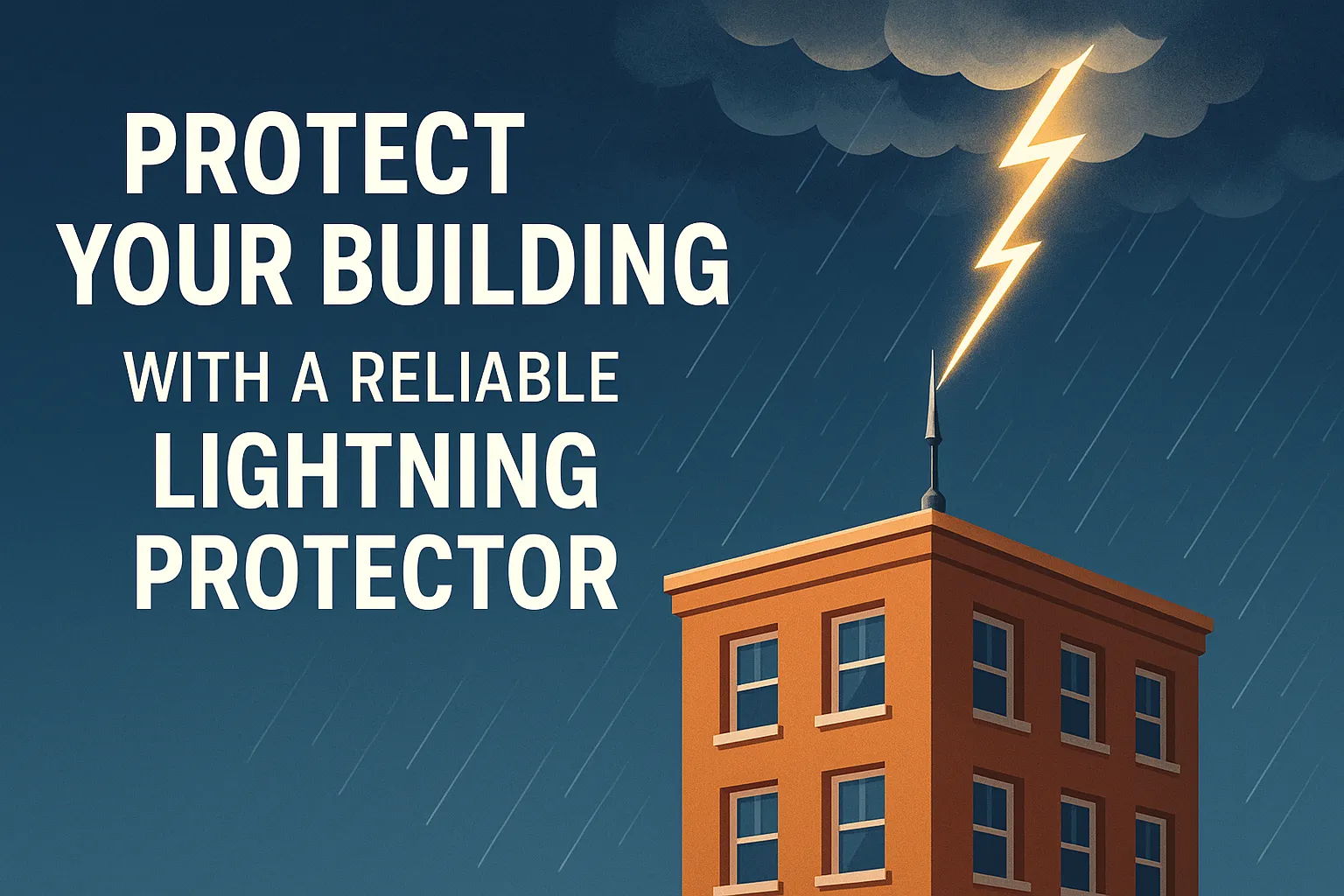 Protect Your Building with a Reliable Lightning Protector