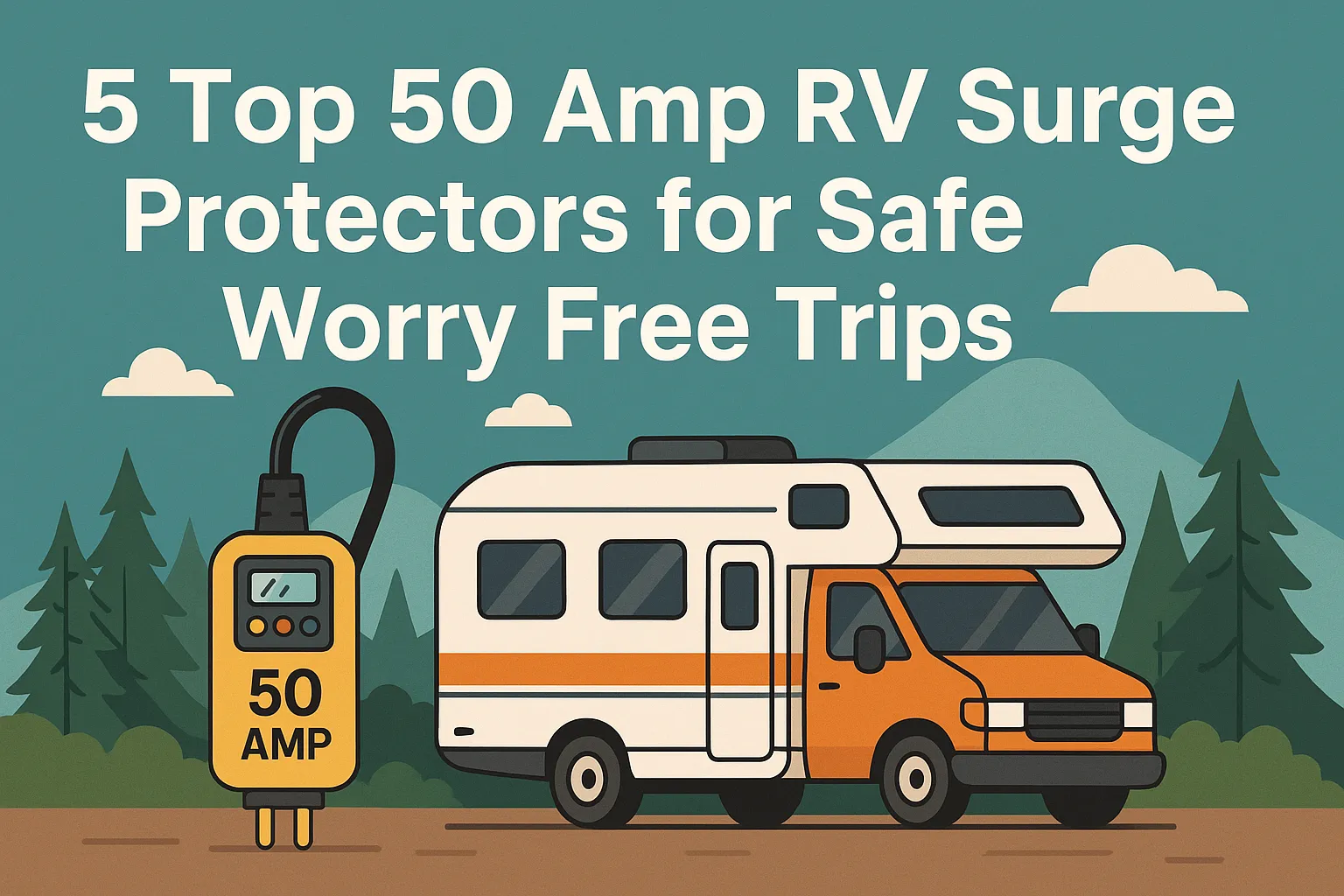 Top 50 Amp RV Surge Protectors for Safe Worry Free Trips