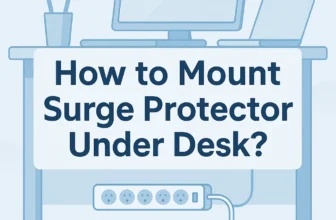 How to Mount Surge Protector Under Desk