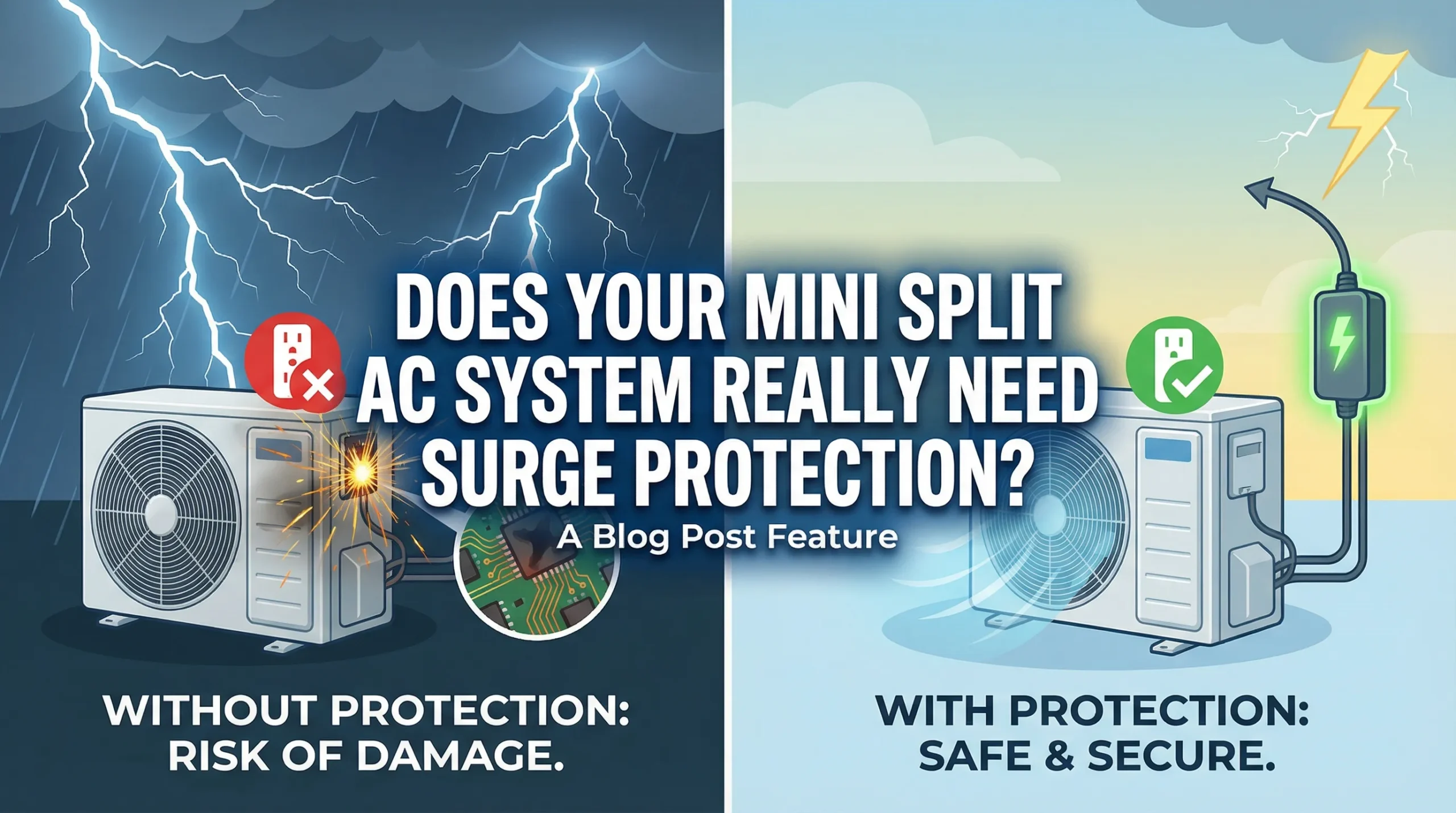 Does Your Mini Split AC System Really Need Surge Protection