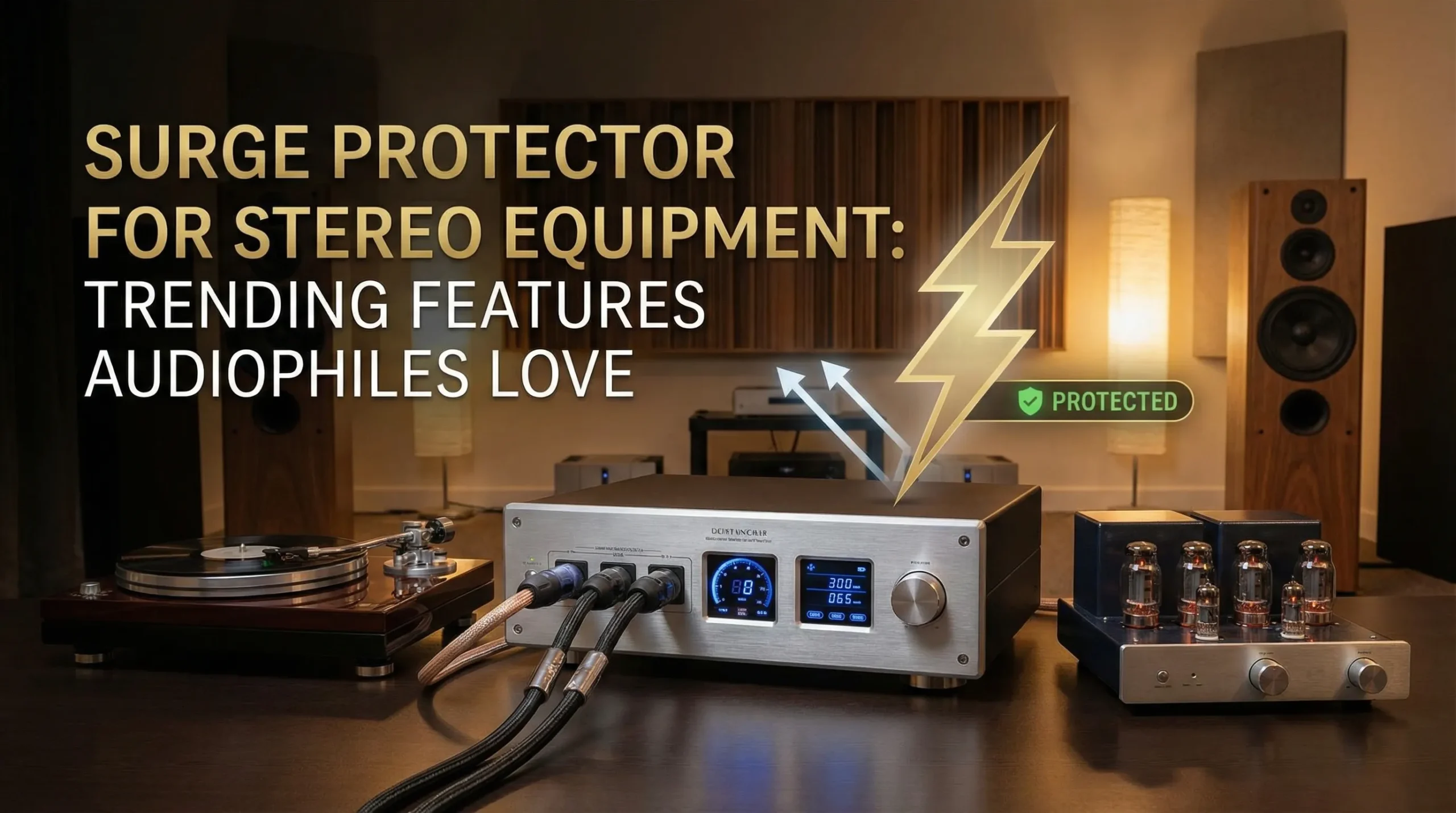 Surge Protector for Stereo Equipment- Trending Features Audiophiles Love