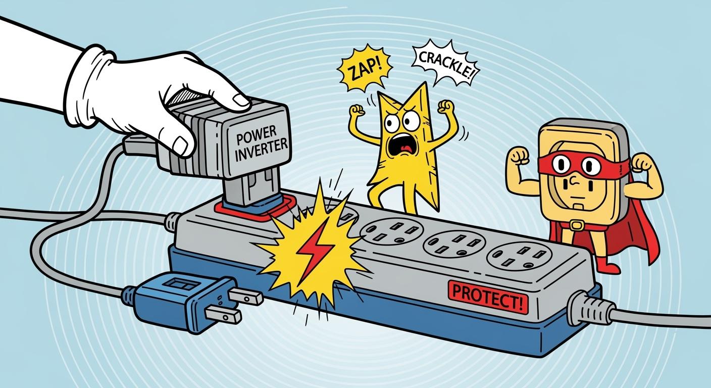 How to beat power surges using surge protector for inverter