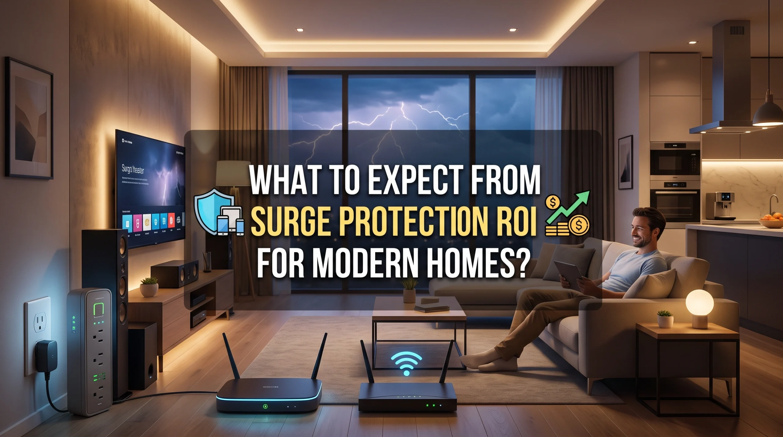 What to Expect from Surge Protection ROI for Modern Homes