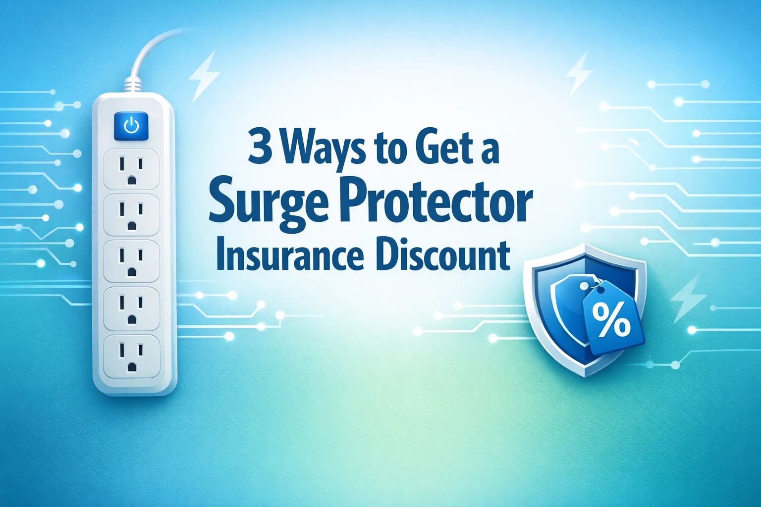3 Ways to Get a Surge Protector Insurance Discount