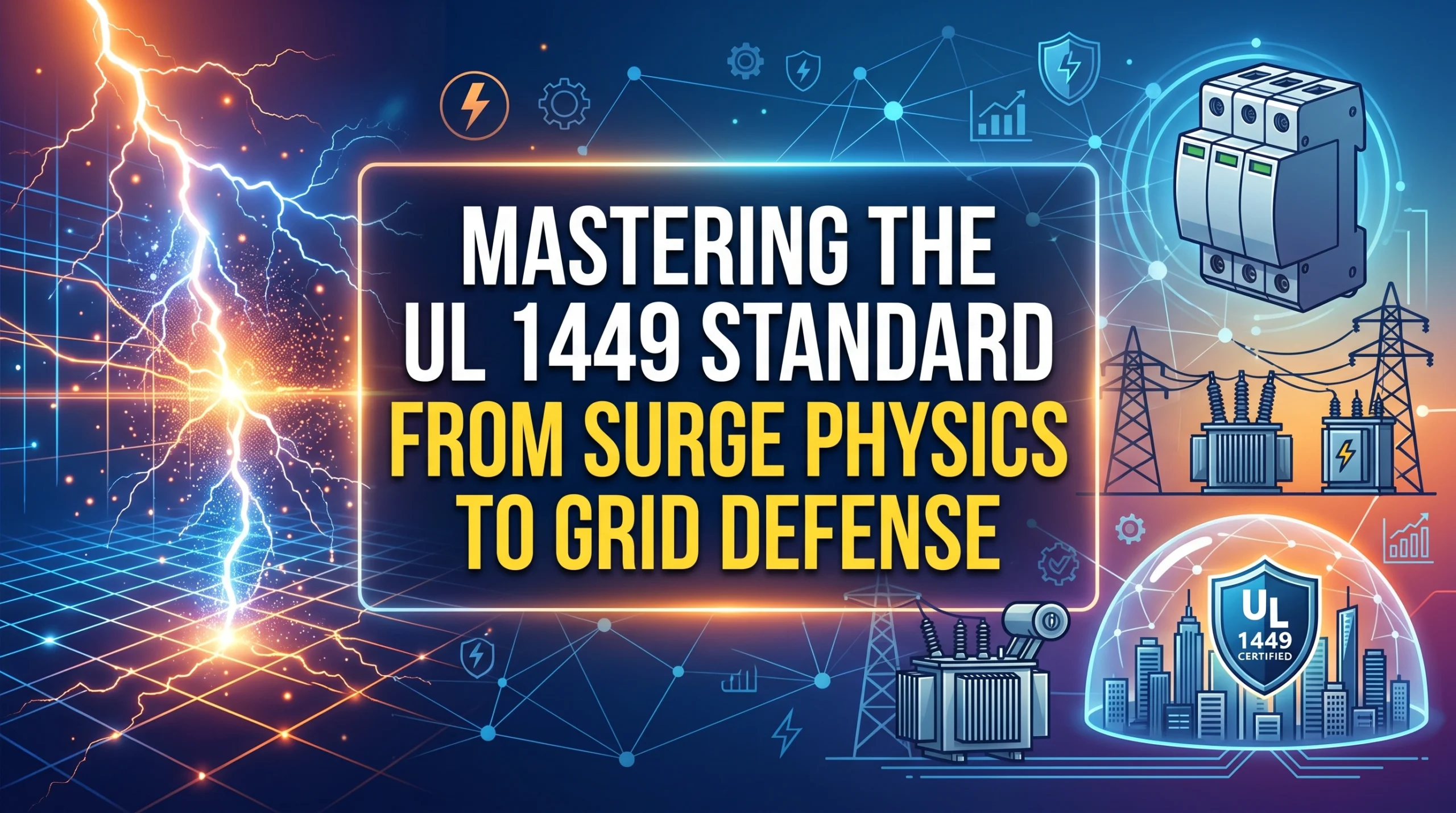 Mastering the UL 1449 Standard: From Surge Physics to Grid Defense