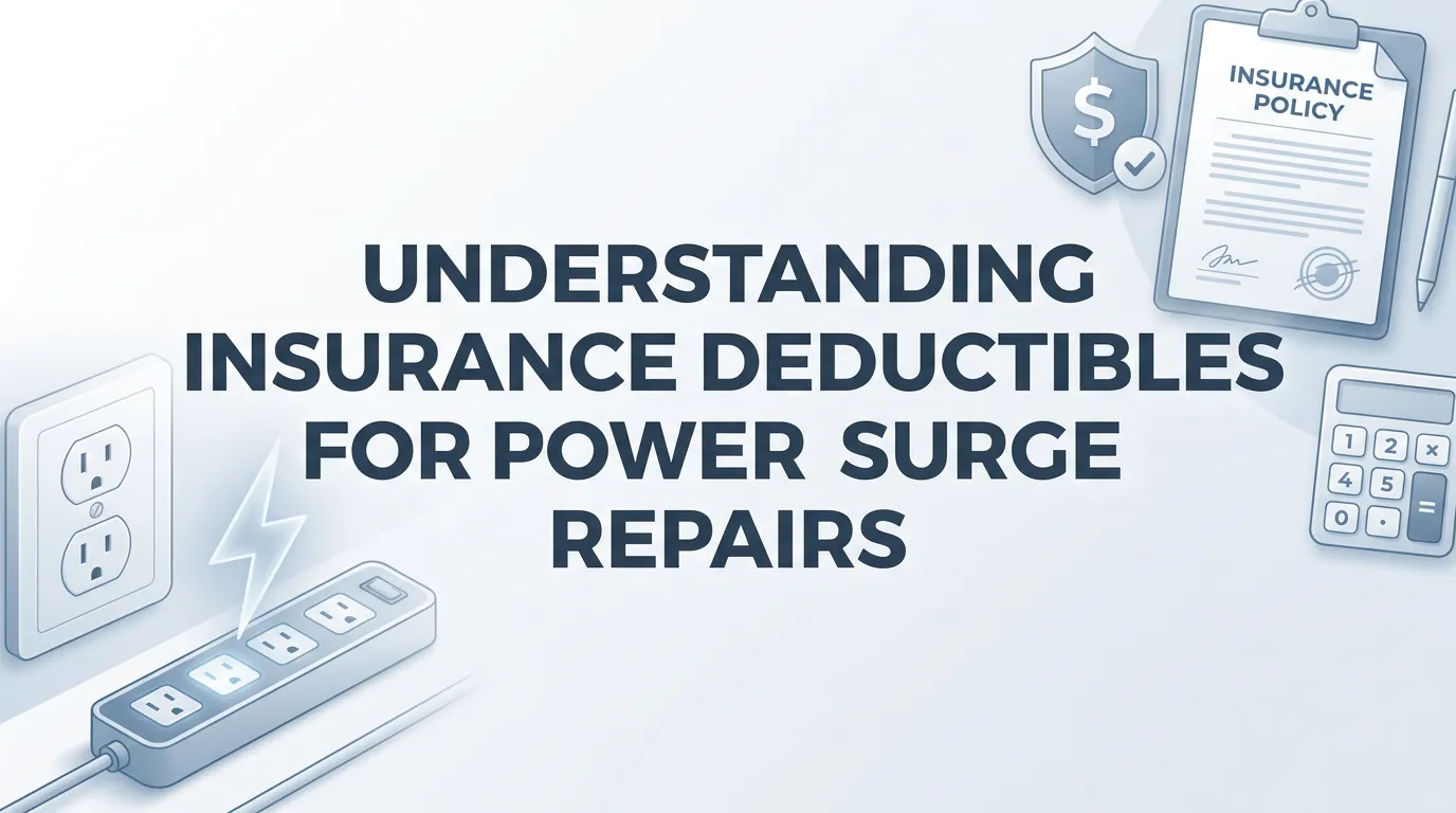 Understanding Insurance Deductibles for Power Surge Repairs