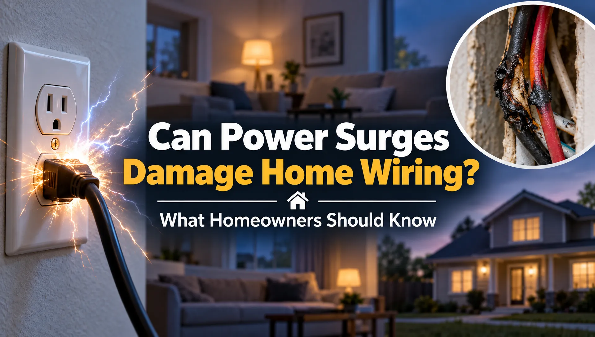 Can Power Surges Damage Home Wiring? What Homeowners Should Know