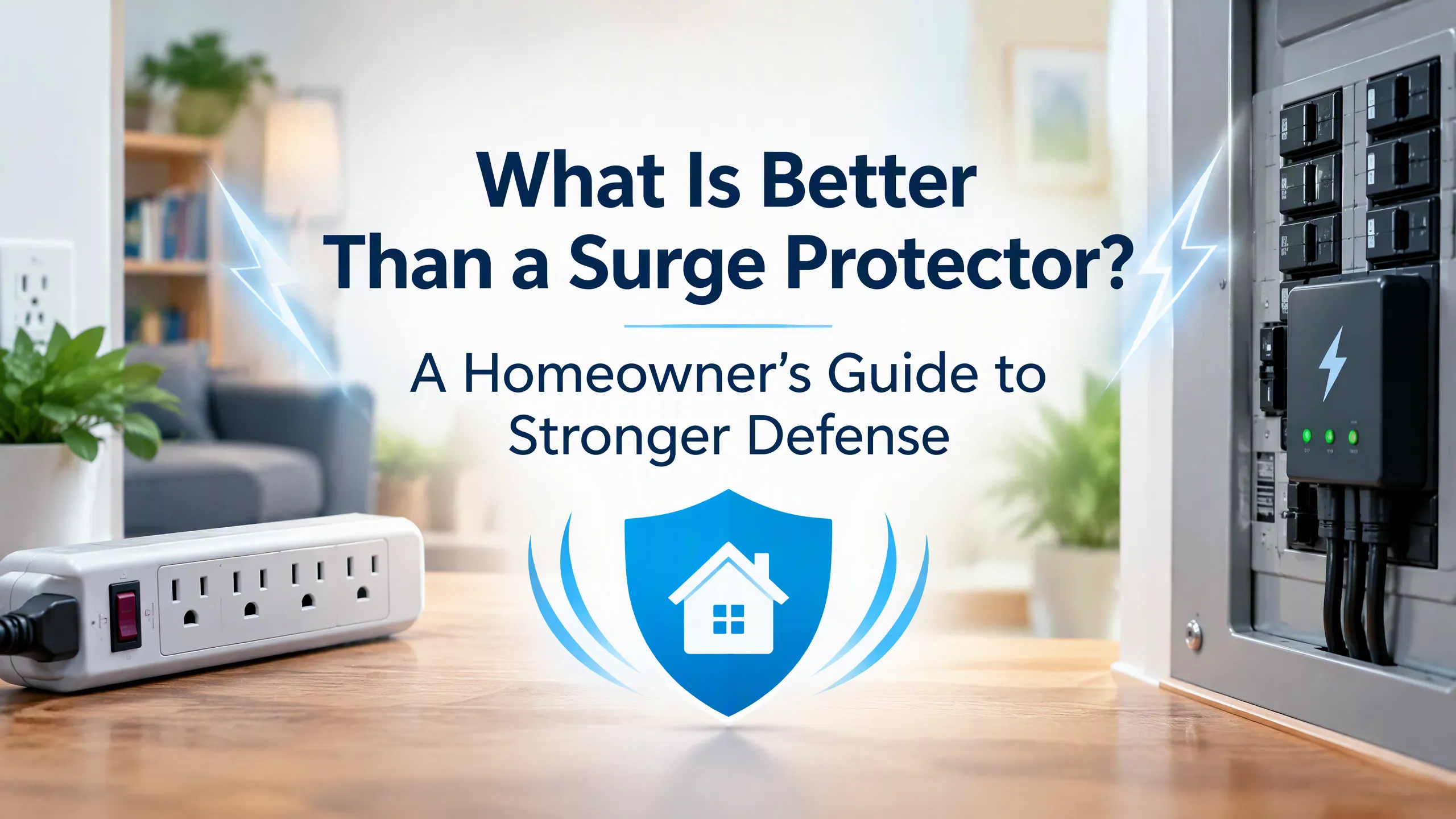 What Is Better Than a Surge Protector? A Homeowner’s Guide to Stronger Defense