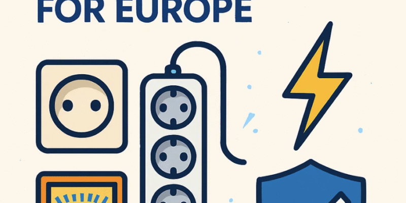 Protect Your Electronics with a Surge Protector for Europe