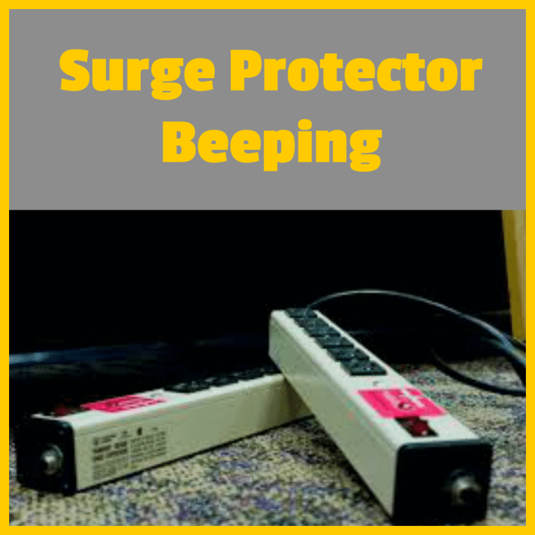 Why is My Surge Protector Beeping Out of the Blue?
