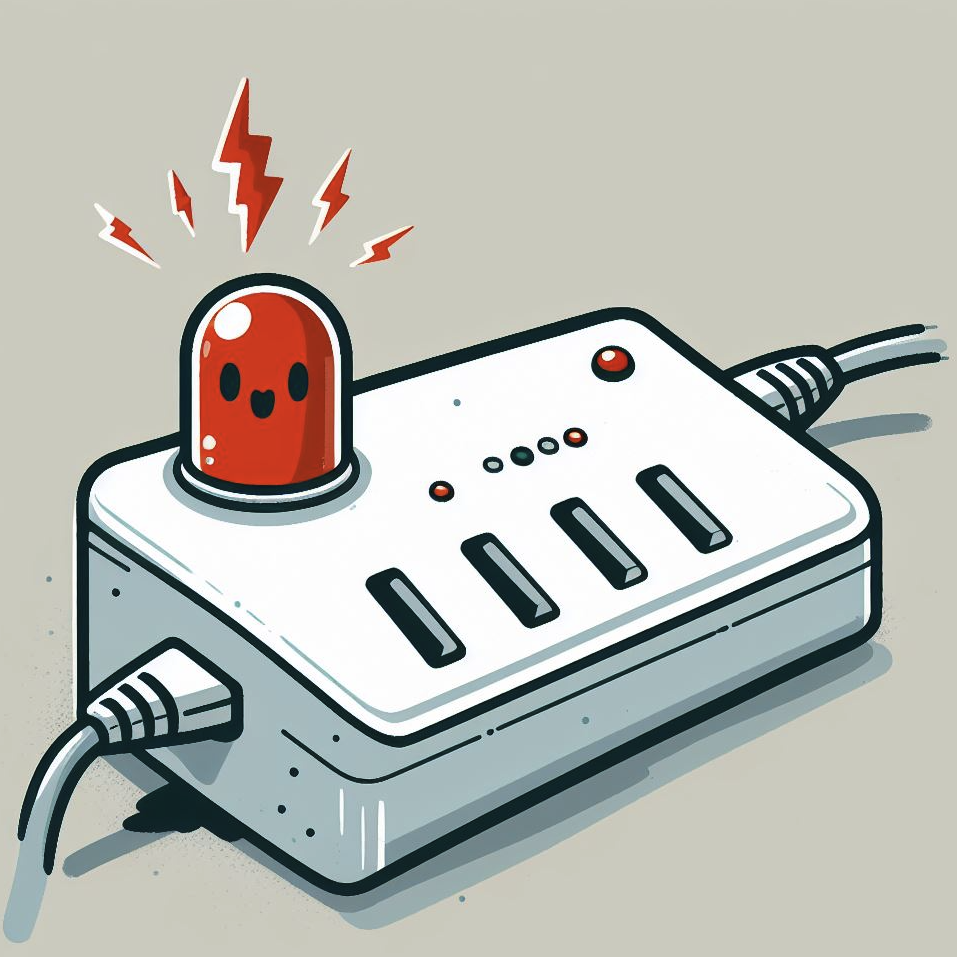 Red Surge Light on Surge Protector What It Means