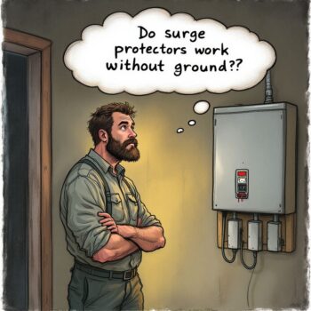 do surge protectors work without ground